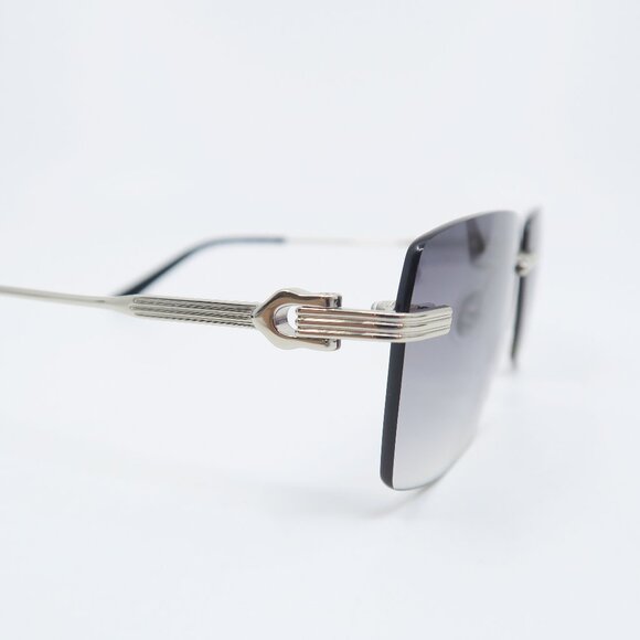 Paul Vosheront PV 635S C2 23KGP Silver/Grey Gradient, Rimless, New Sunglasses. - Picture 5 of 11
